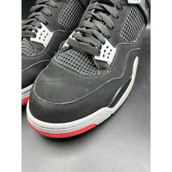 Air Jordan 4 Retro OG \'Bred\' 2019 Men’s Size 13 (308497-060) CLEAN main image 13